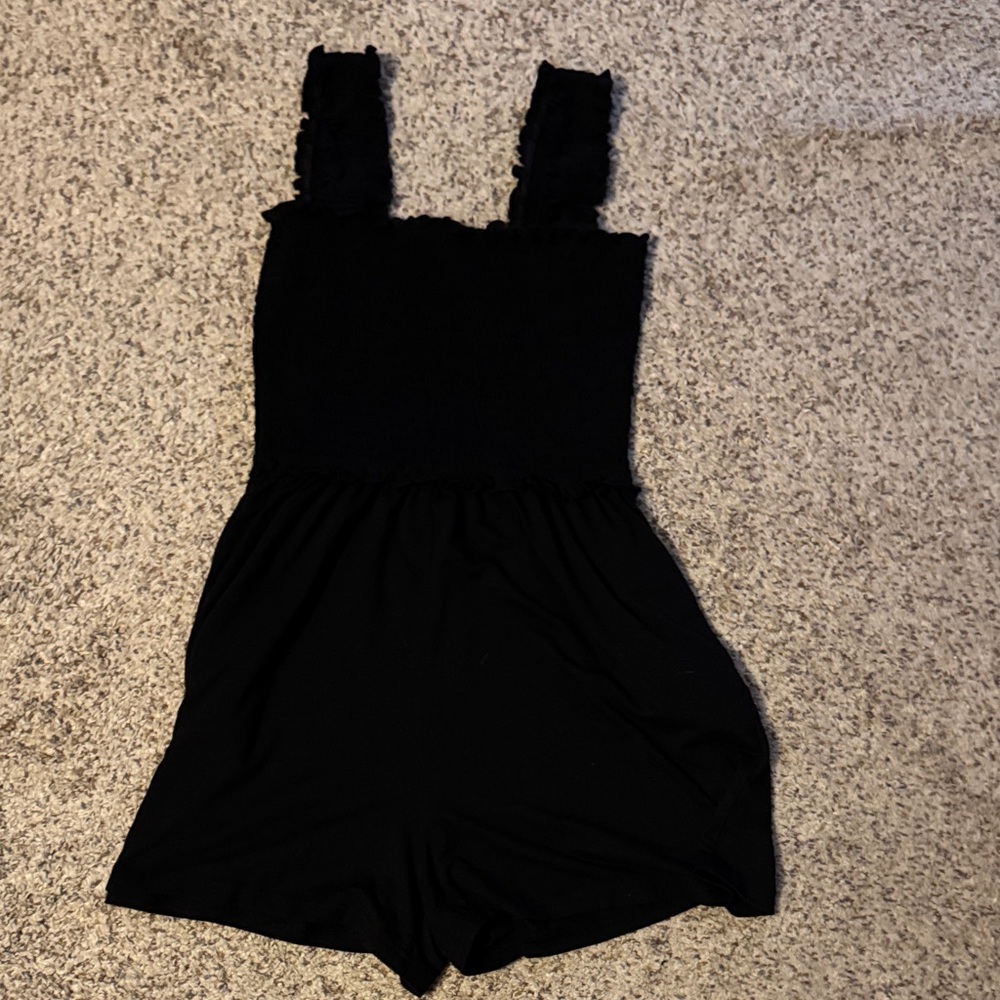 Women’s summer soft square neck romper